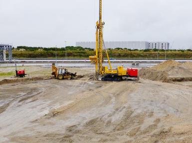 Tratamiento del terreno para la cimentaciones de tanques de líquidos en Aveiro. Portugal