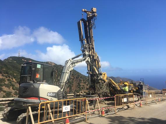 Estructura Contención Micropilotes Anclajes Canarias